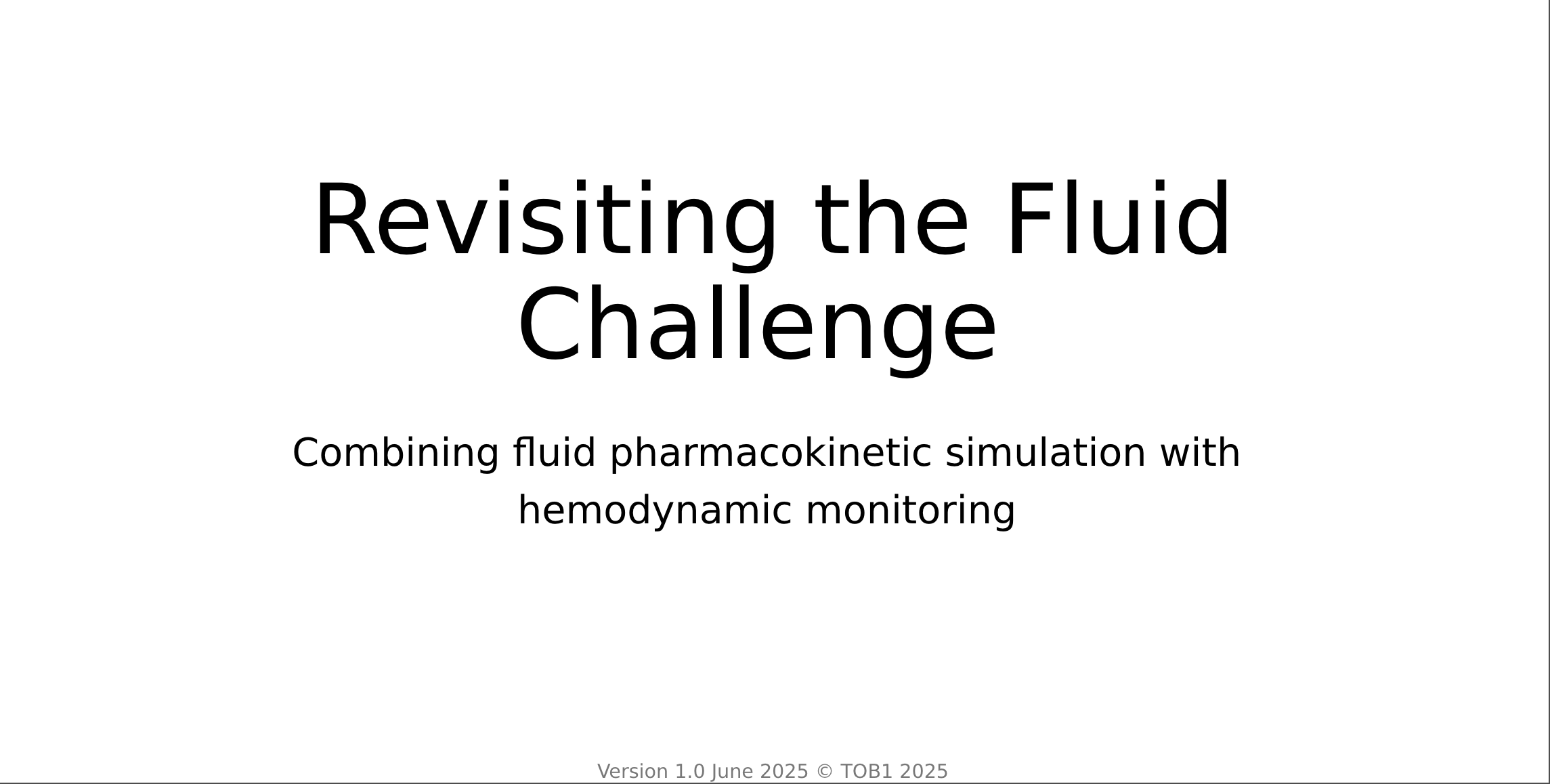 Revisiting the Fluid Challenge